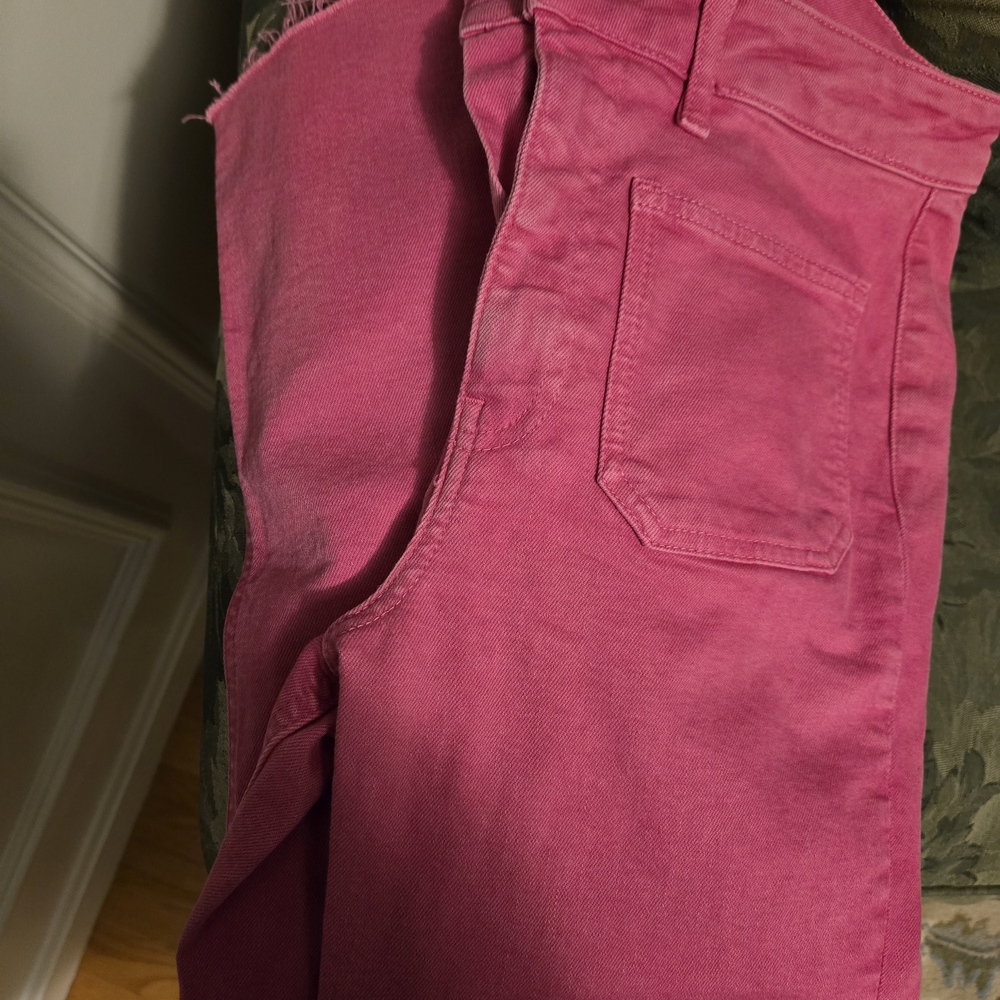 Zara Fuchsia Denim Pants